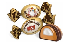Проказница Му Soft toffee с молочной начинкой конфеты (Славянка)